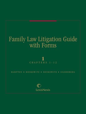 cover image of Family Law Litigation Guide with Forms
